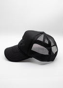 Black on Black | Stitched Foam Trucker