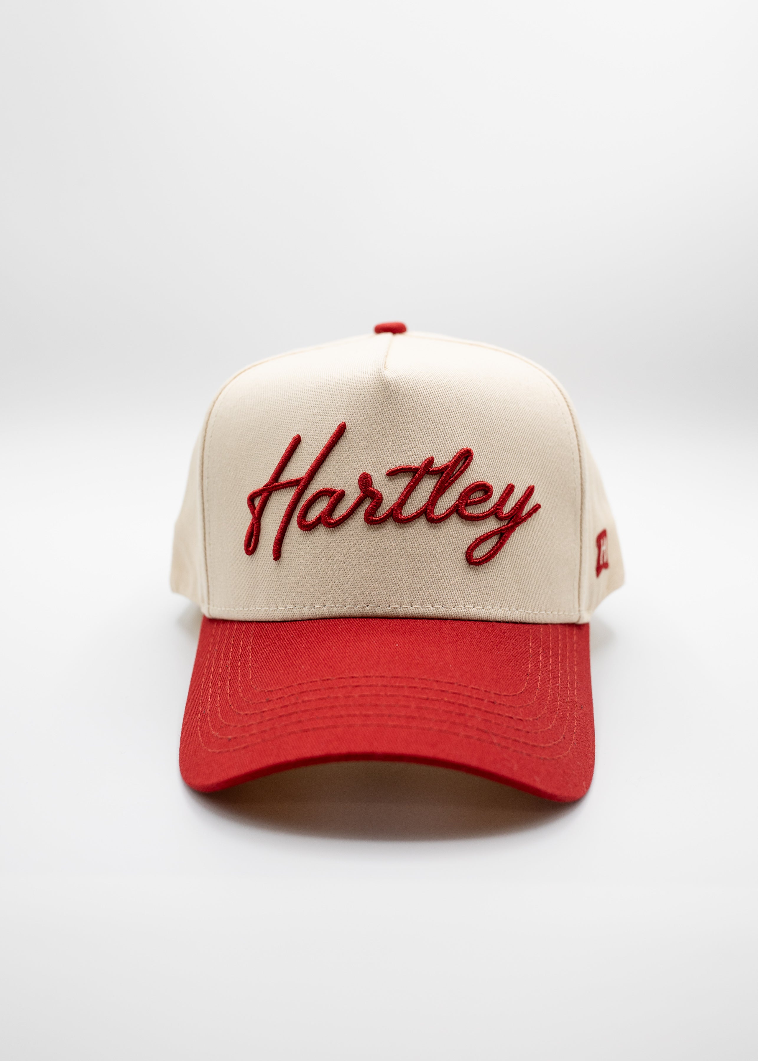 Red "Hartley" Script | The Original Snapback