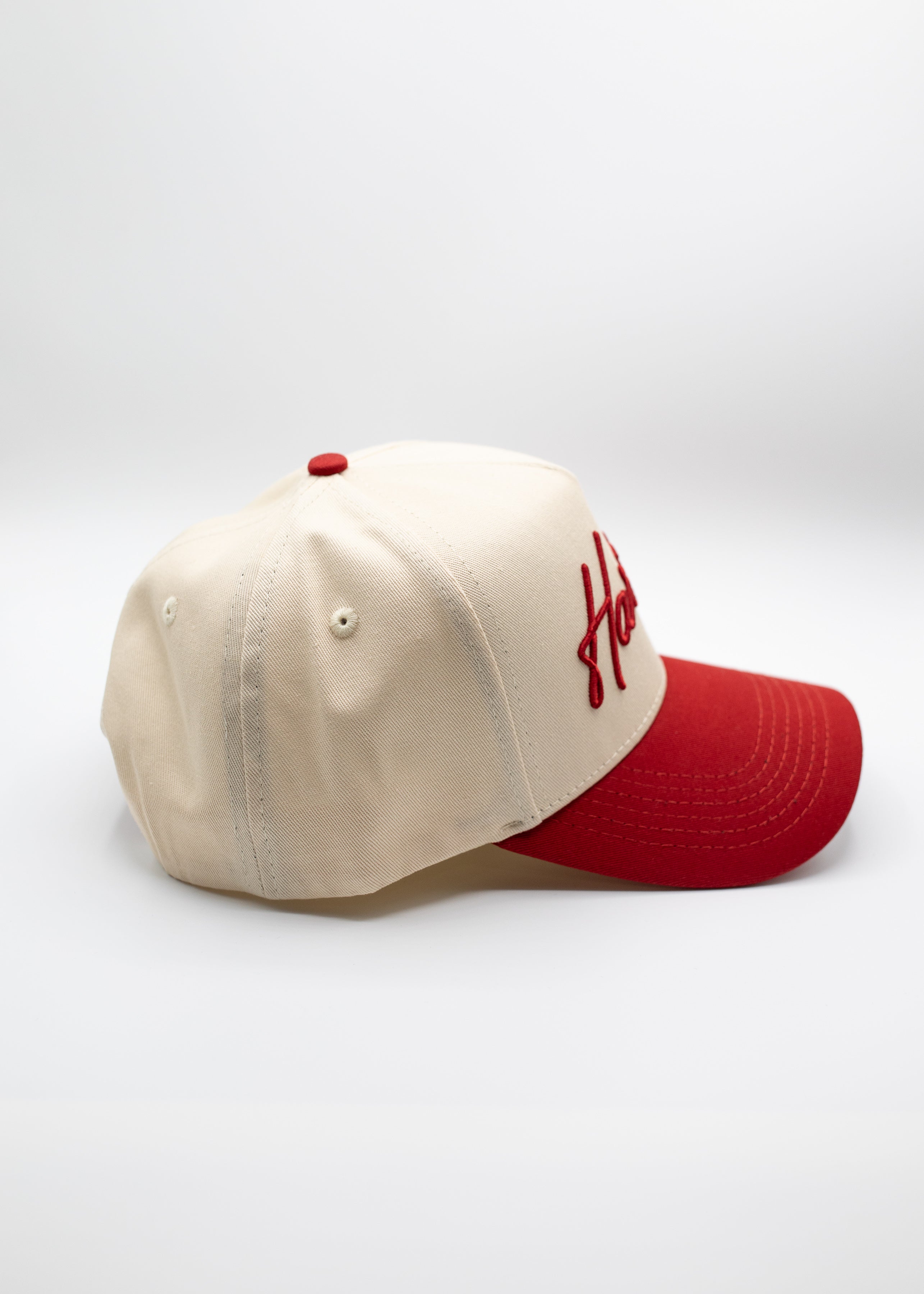 Red "Hartley" Script | The Original Snapback