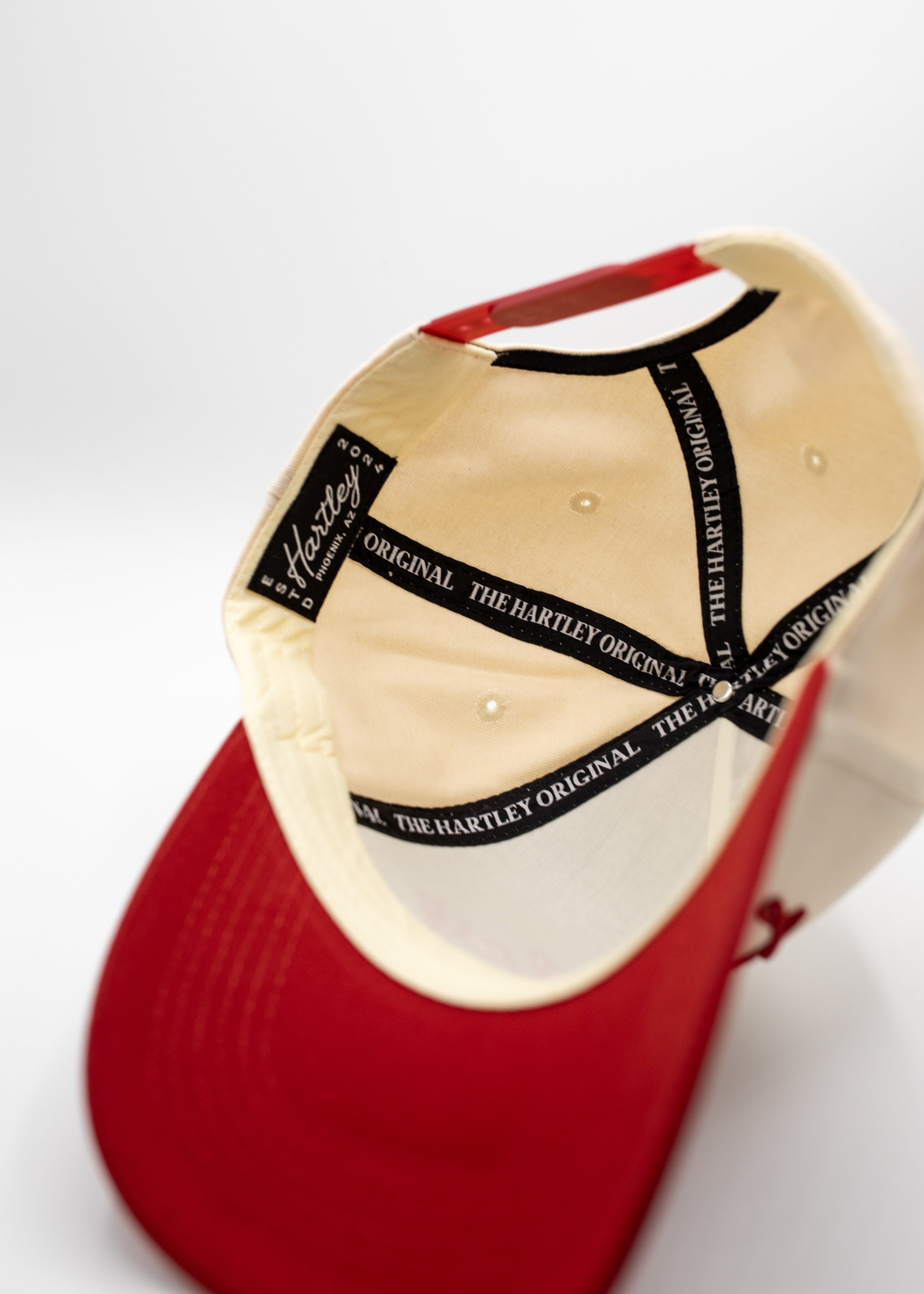 Red "Hartley" Script | The Original Snapback
