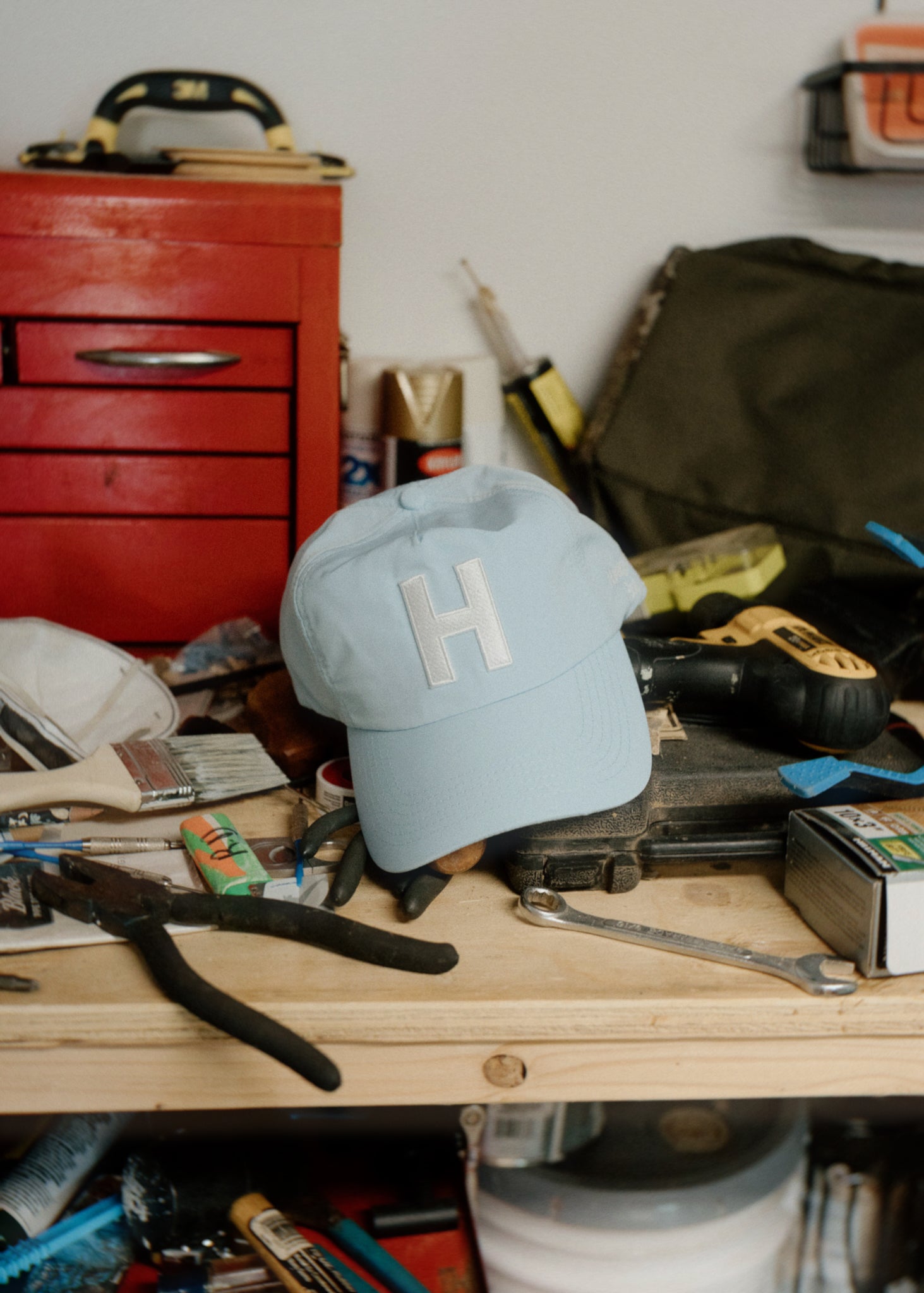 Baby Blue Summer Snapback